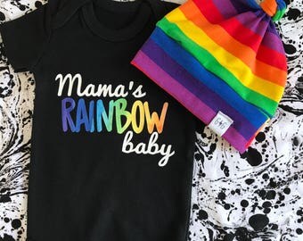 Rainbow Baby Hat, Knot Hat, Newborn Hat, Infant Hat, Personalized Hat, Rainbow Baby, RainbowOutfit, Rainbow Baby Outfit, Rainbow Baby Onesie