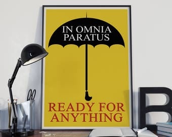 Gilmore Girls Print In Omnia Paratus Poster Gilmore Girls Poster Ready For Anything Stars Hollow (Sizes up to 50cm x 70cm)