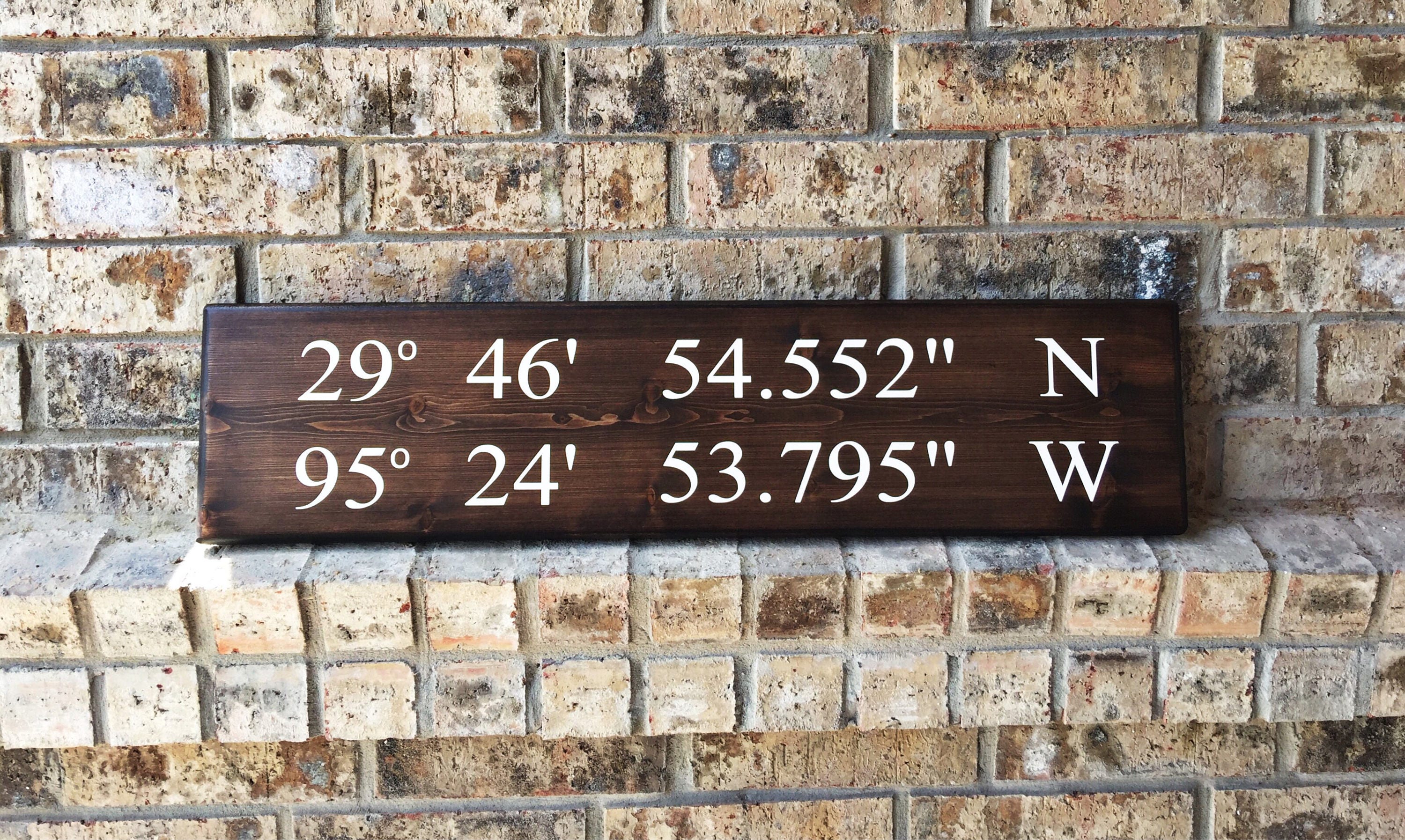 Home Coordinates Sign GPS Coordinates Sign Coordinates