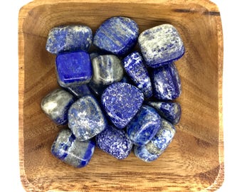 Lapis Lazuli Tumbled premium -Throat chakra - Reiki -Energy Healing