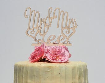 Mr and Mrs personalised Wedding Cake Topper, Personalized wedding caket, Personalised wedding cake topper, Mrs and Mrs, Mr & Mr