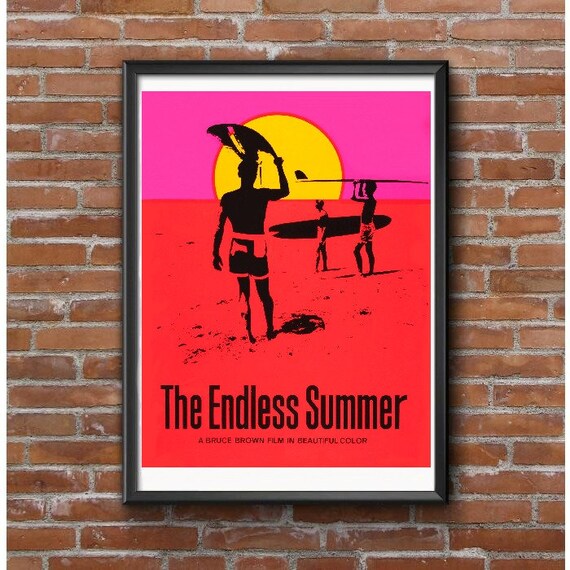 The Endless Summer Poster Bruce Brown's Legendary 1966