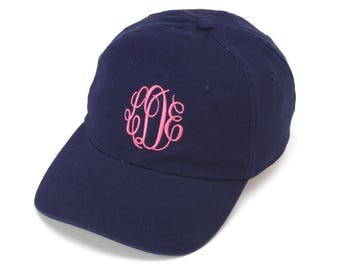 Monogrammed Cap - Monogrammed Baseball Cap - Monogrammed Hat - Baseball Cap