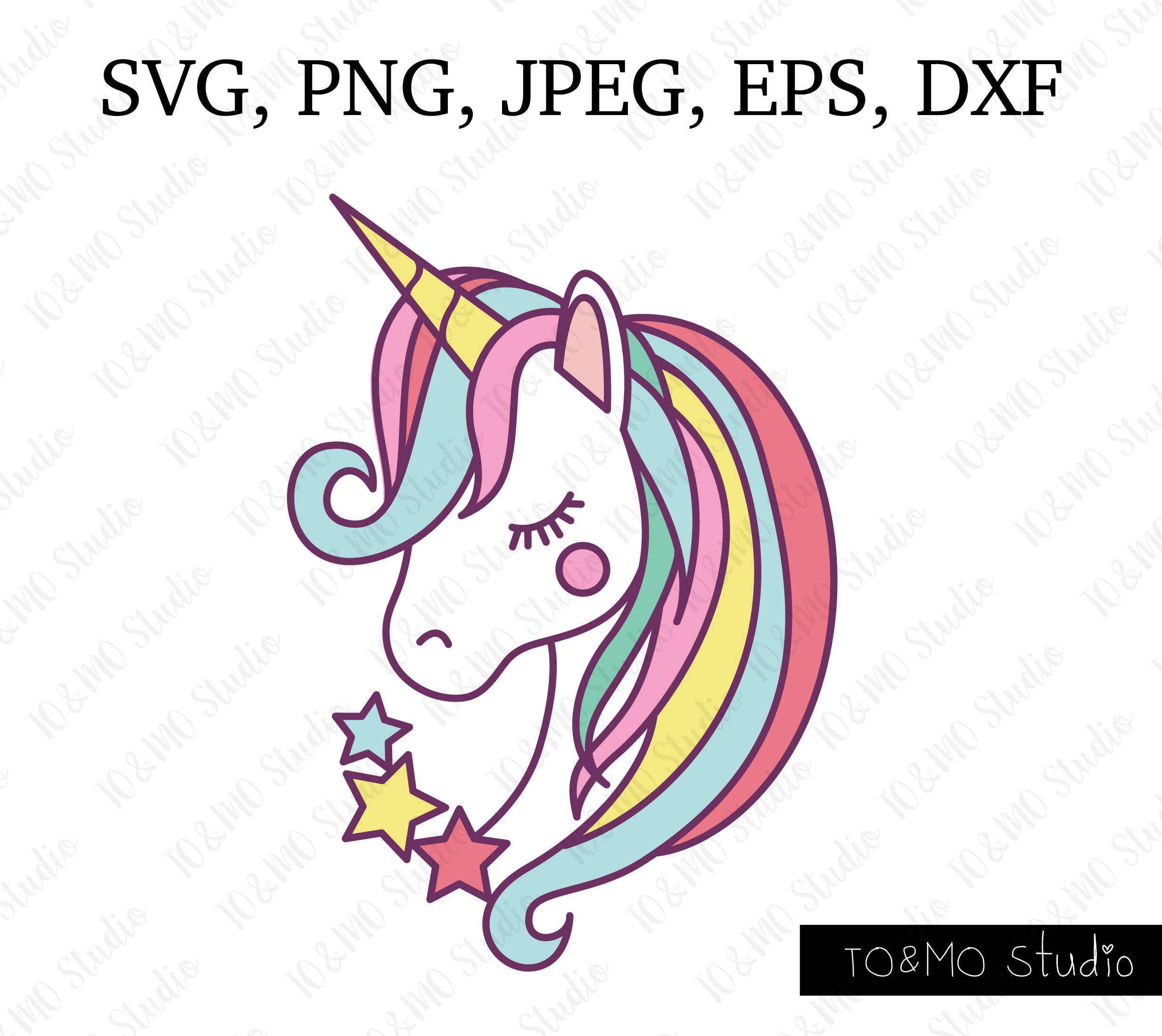 Download Unicorn SVG Unicorn Clipart Unicorn Head SVG SVG Files