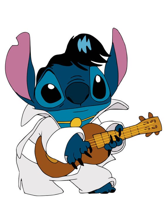 Download Lilo and Stitch - Stitch Elvis - svg, pdf, png file from ...