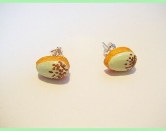 ♥ Stud Earrings - resin ♥ treats