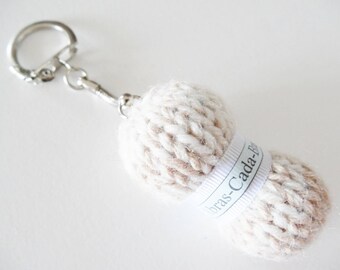 Key chain personalized wool Pincushion