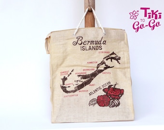 Oh Bermuda! : Vintage Mesh Market Bag