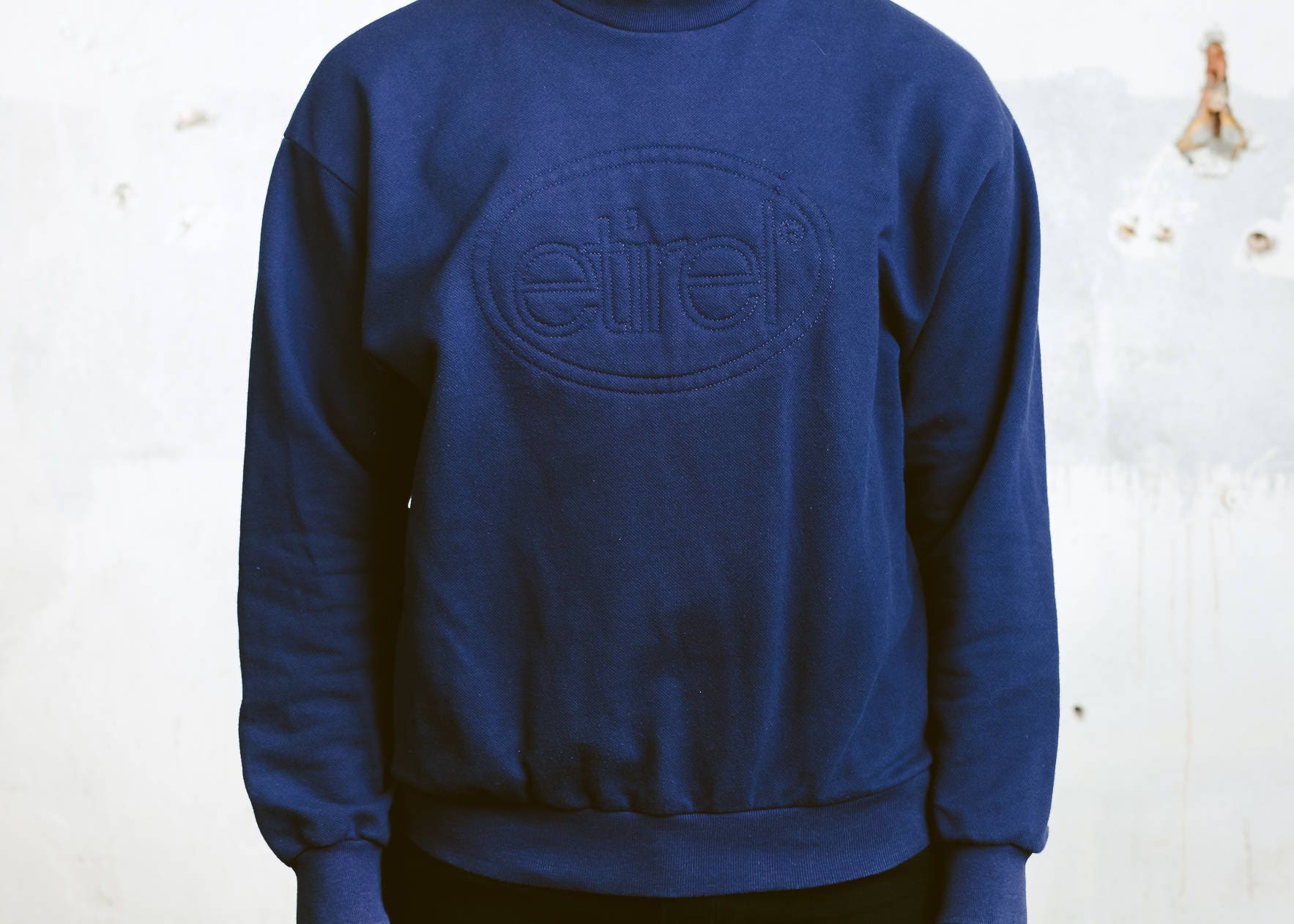 90s Etirel Sweatshirt . Vintage Blue 90s Sweater Men Retro ...