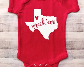Any Event/Color TEXAS TECH BABY Announcement Party Invitation