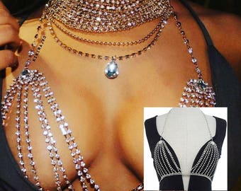 Jamacia| Bralette Chain
