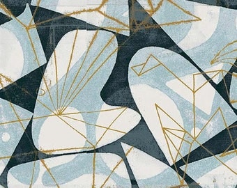 Printmaking by Lizzy House for Andover Fabrics "Islington" Pattern 8179