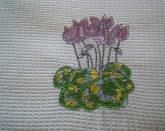 WHITE COTTON TEA TOWEL