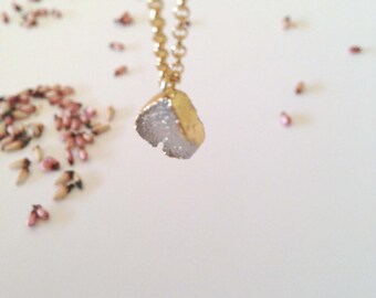 Choker necklace silver plated Bohemian chic