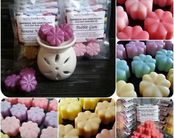 50 Scents | Wax Melts | Highly Scented Wax Melts | Soy Wax Melts | Eco Soy Wax Melts | Scented Wax Tarts | Wax Tarts | Natural Wax Melts