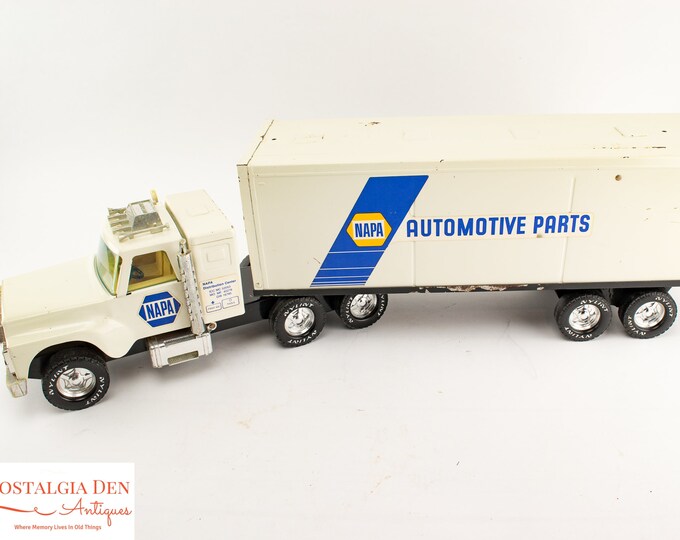 Nylint Semi Truck | Vintage Steel Toy | 18 Wheeler Toy | NAPA Auto Parts Truck