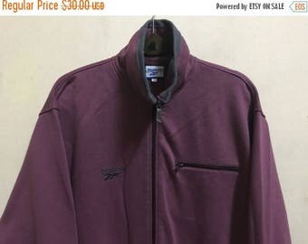 reebok classic jacket purple