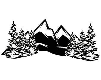 Free Free 160 Snow Capped Mountains Svg SVG PNG EPS DXF File