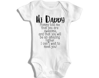 Baby announcement husband - Pregnancy announcement for husband - Hello daddy - Baby reveal to husband - Daddy to be - pregnancy reveal
