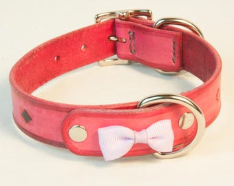 Herlacyn Leather Bondage Collar