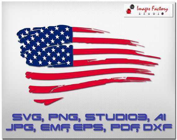 Download Paint USA Flag svg files cuttable Cricut Design Space
