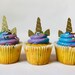 unicorn eyelashes unicorn cake topper decoration unicorn