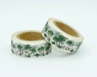 Masking Tape Washi Tape gift packaging fun kawaii decoration wedding scrapbooking Palm