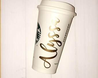 Personalized Starbucks Cup