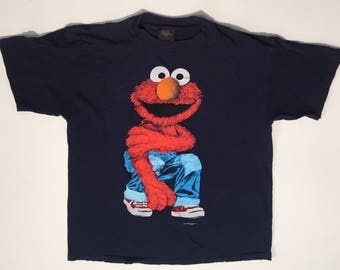 Elmo t shirt adult | Etsy