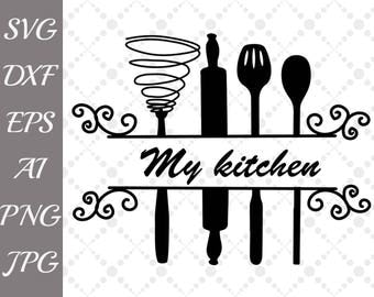 Download Split kitchen svg | Etsy