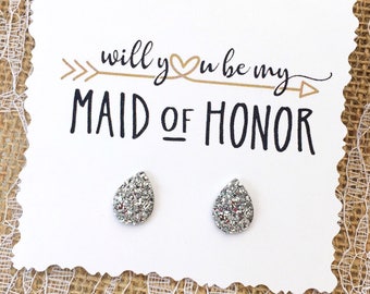 Will You Be My Bridesmaid Gift - Maid of Honor