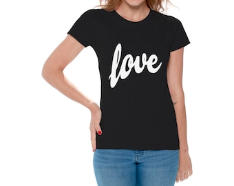 Love t shirt | Etsy