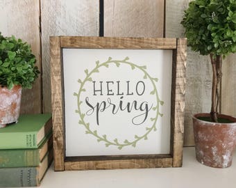 Hello spring | Etsy