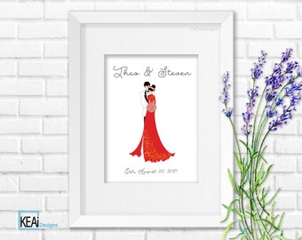 Ao dai wedding  Etsy