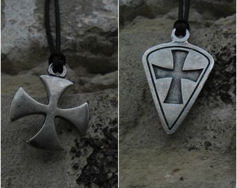 Templar cross necklace,symbol of Templar knights,Soldiers of Christ