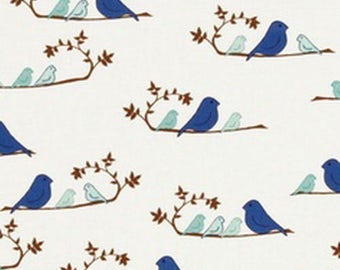 White and blue patchwork WRENLY of Valori Wells fabric