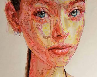 Yellow Young Lady