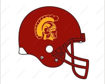 USC Trojans Svg football helmet party Svg Dxf Eps Png Ai Digital File design Print Mug Shirt Decal