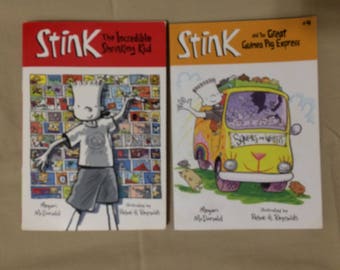 Lot of 2 Stink Children's Books