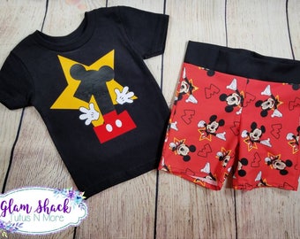 Mickey mouse birthday outfit, 1st birthday outfit, Mickey mouse shirt, mickey outfit