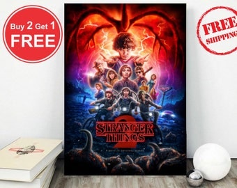 Stranger things poster | Etsy