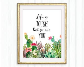 cactus quotes  etsy