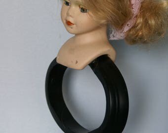 Doll, porcelain, Napoleon III, creation