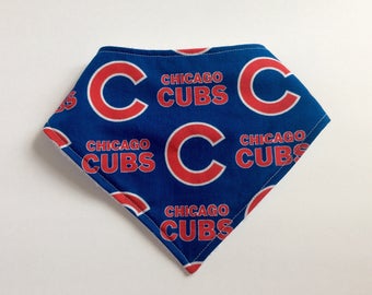 Cubs Bib, Chicago Cubs Bandana Bib, Cubs Bibdana, Cubs Drool Bib, Baby Bandana Bib, Chicago Cubs Baby, Cubs Baby Gift