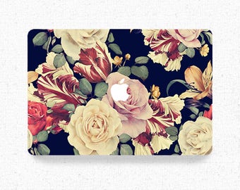 Floral Macbook Laptop Skin Sticker Decal