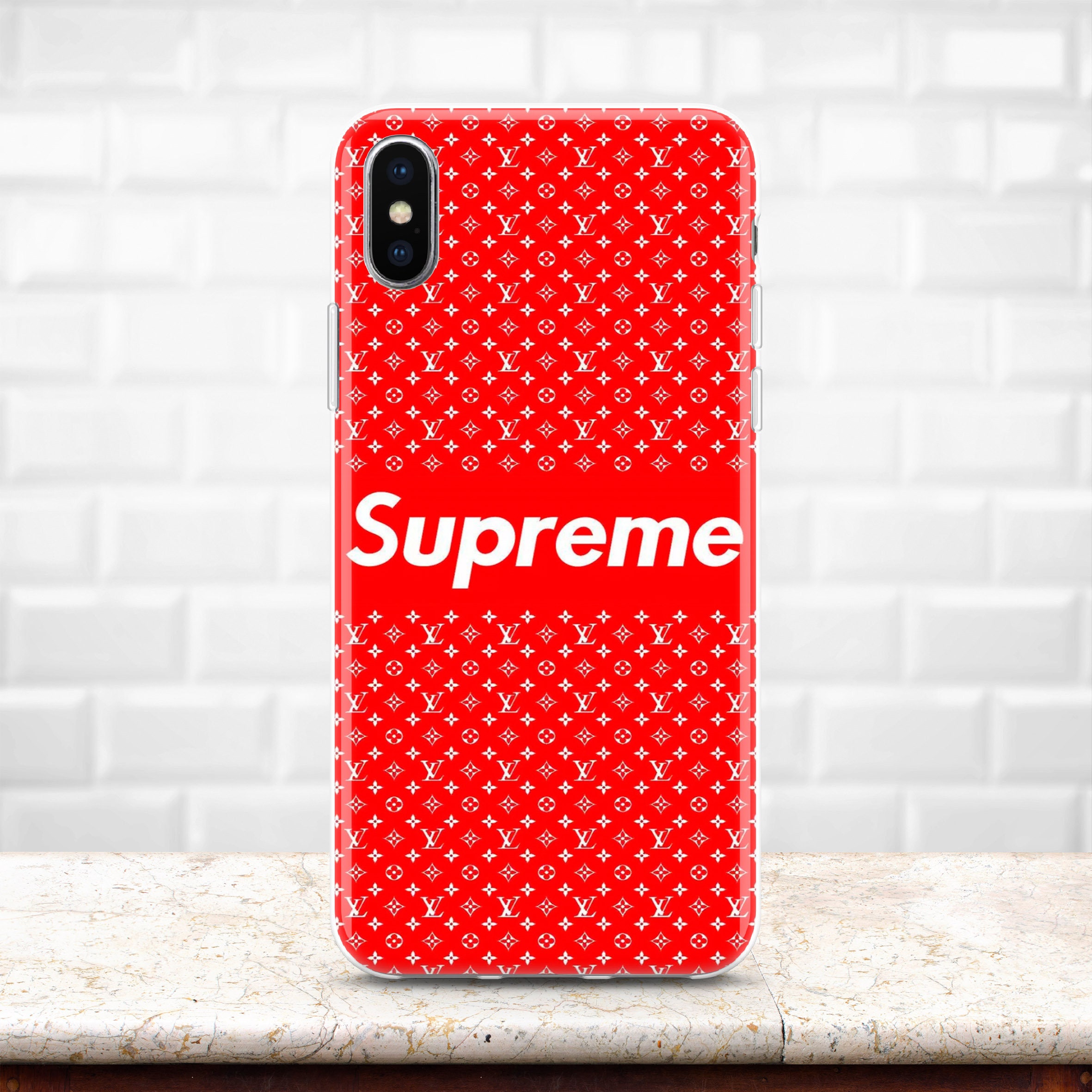 iPhone 8 Plus Red case Samsnung Galaxy Note 8 Red Supreme case