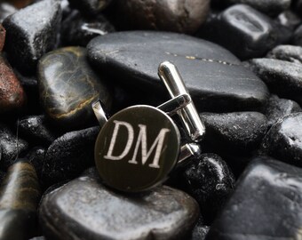 Personalized Cufflinks, Engraved Cufflinks, Custom Cufflinks, Cufflinks, Cufflinks for groomsmen, groomsman cufflinks, Groomsman gift
