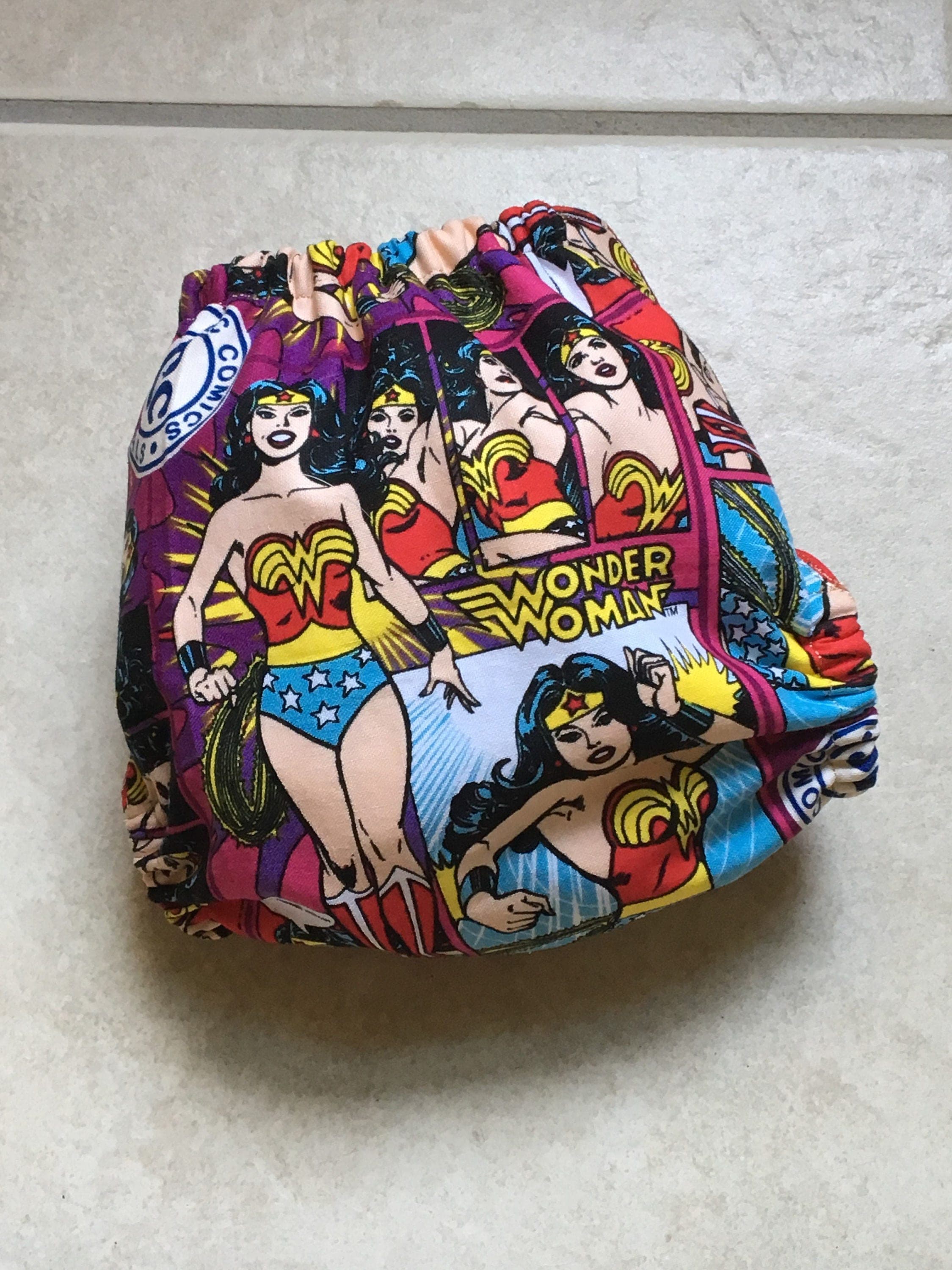 Wonder Woman Comic Baby Pocket Cloth Diaper