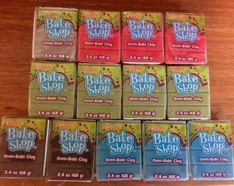 Sculpey Bake Shop Oven-Bake Polymer Clay, 2.4 oz.
