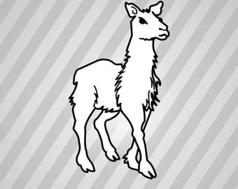 Download Llama svg | Etsy